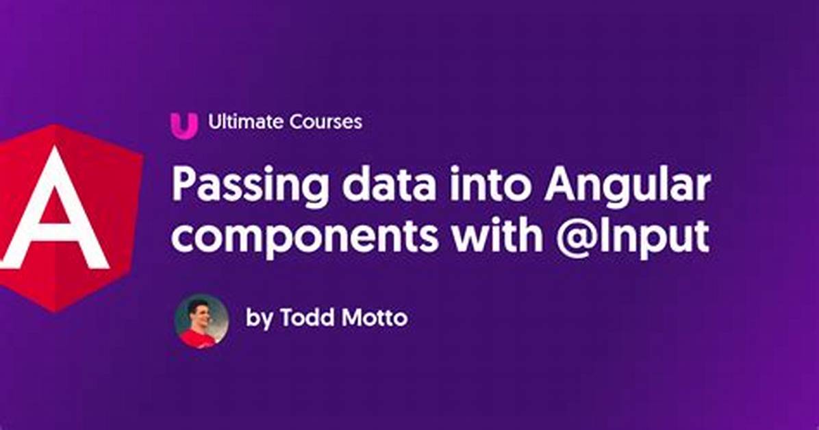 How Do I Pass Data to Angular Routed Components?