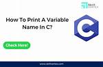 How Do I Print the Variable Name Holding an Object?