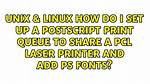How Do I "Print" to a Postscript File from Libreoffice Write?
