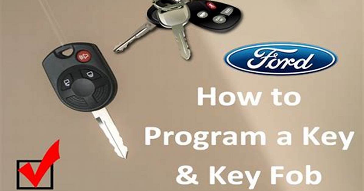 How Do I Program My 2007 Ford Focus Key?