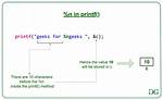 How Do I Properly 'Printf' an Integer and a String in C?