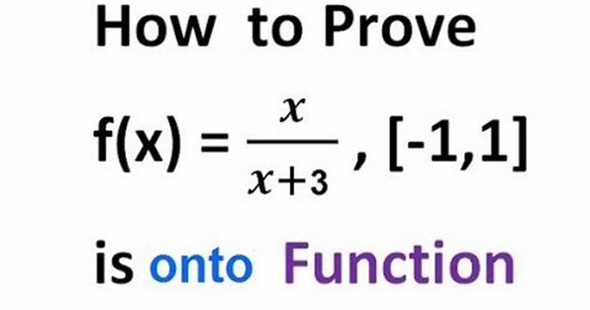 How Do I Prove That a Function Is Well Defined?