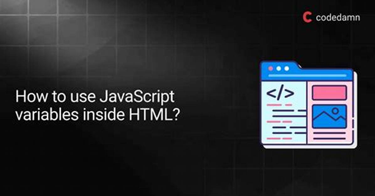 How Do I Put Variables Inside Javascript Strings?