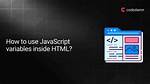 How Do I Put Variables Inside Javascript Strings?