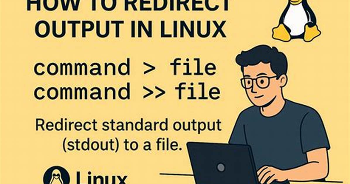 How Do I Redirect in Linux?