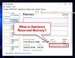 How Do I Release Hardware Reserved Memory Windows 10?