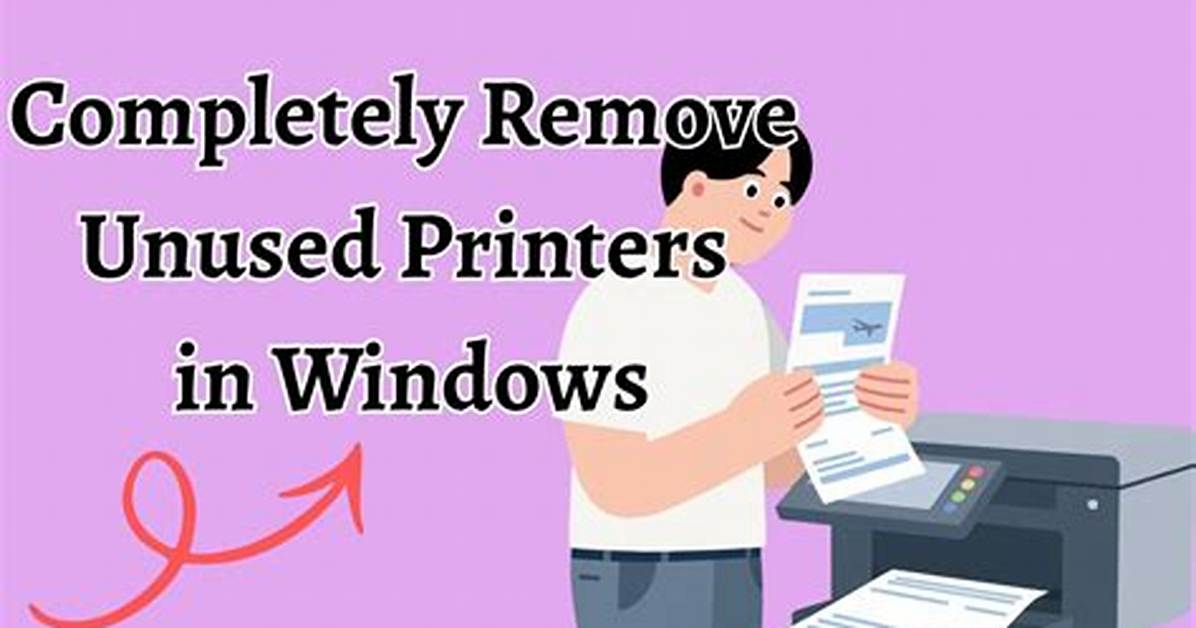 How Do I Remove a Hidden Printer in Windows 7?