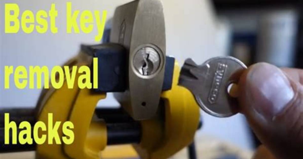 How Do I Remove a Key