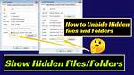 How Do I Remove Hidden Attributes from a Folder in Windows 7?