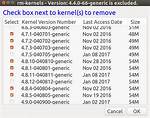 How Do I Remove Old Kernel Versions to Clean up the Boot Menu?