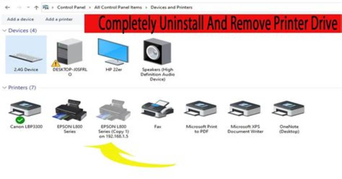 How Do I Remove Old Printer Drivers from Windows 10?