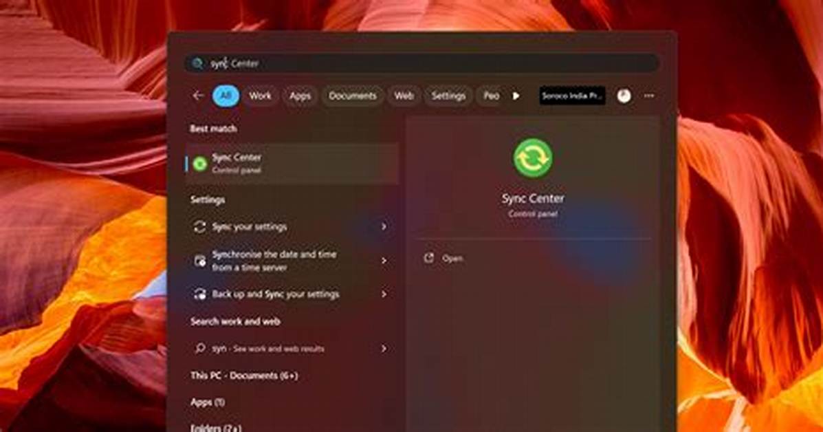 How Do I Remove Sync Center from Windows 10?