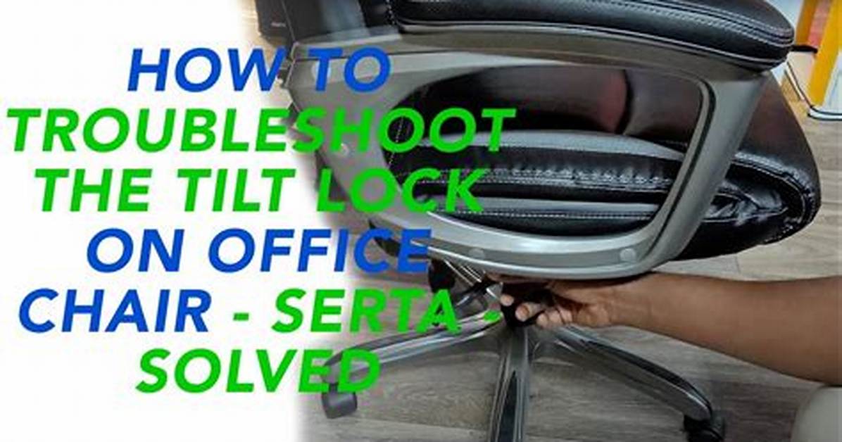 How Do I Remove Tilt Lock