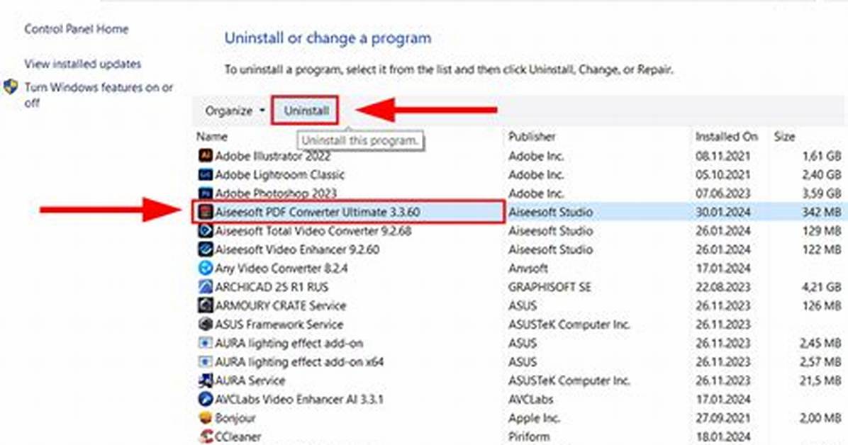 How Do I Remove Unnecessary Programs from Windows 10?