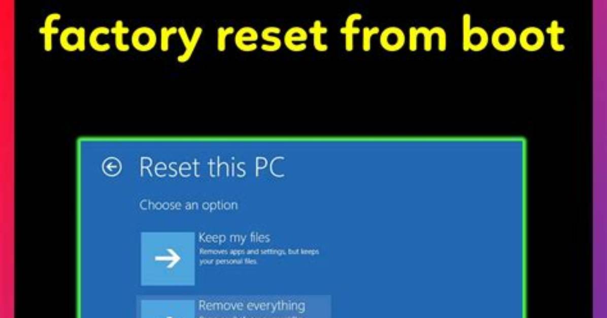 How Do I Remove Windows 10 Boot Manager?