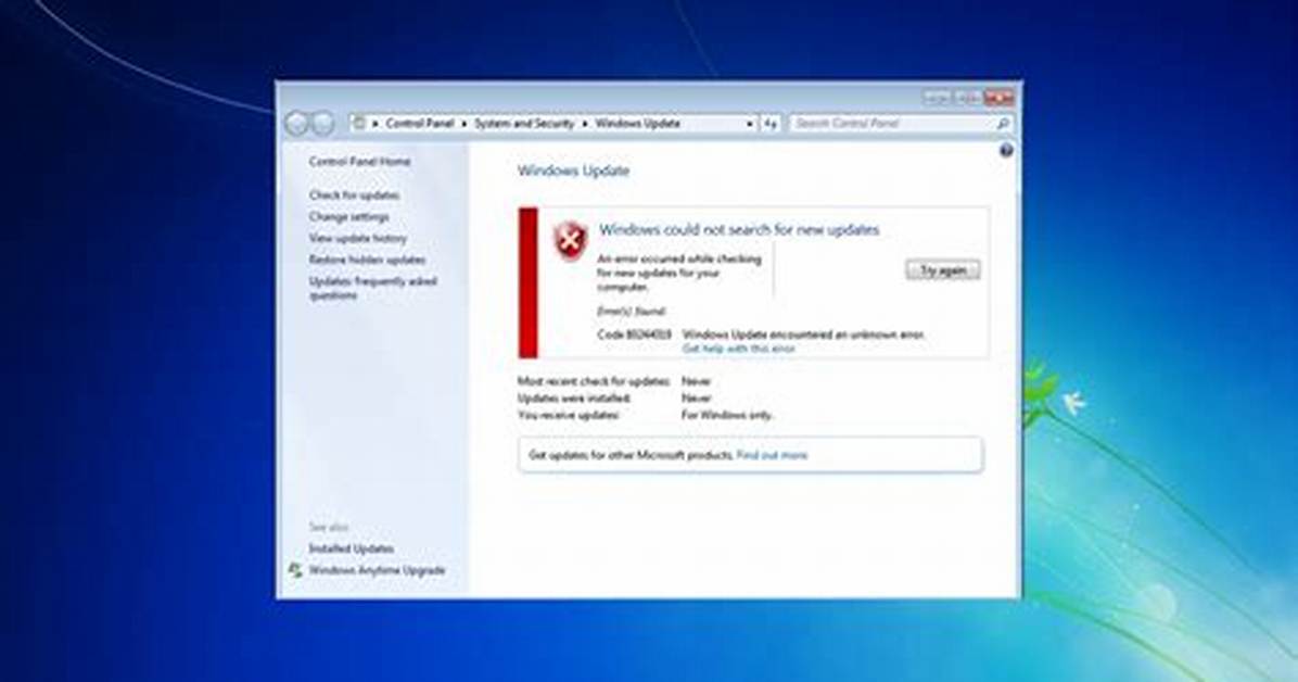 How Do I Remove Windows 7 Update Files?