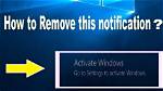 How Do I Remove Windows Activation from Desktop?