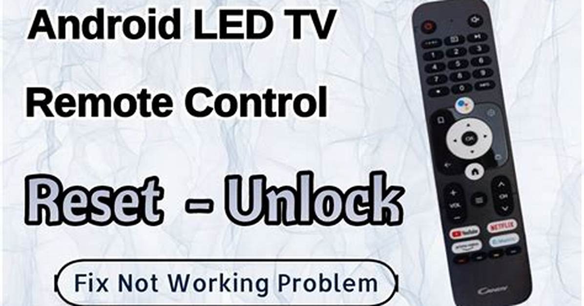How Do I Reset My Android Remote?