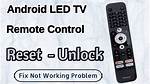 How Do I Reset My Android Remote?