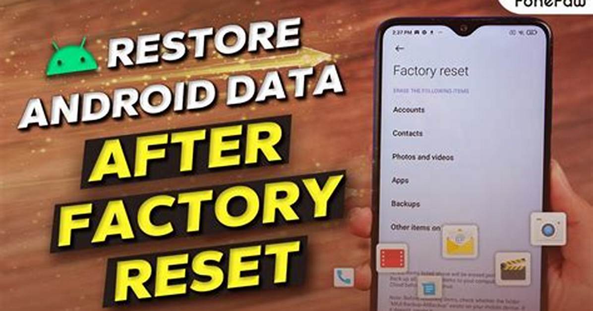 How Do I Reset My Encrypted Android Phone?