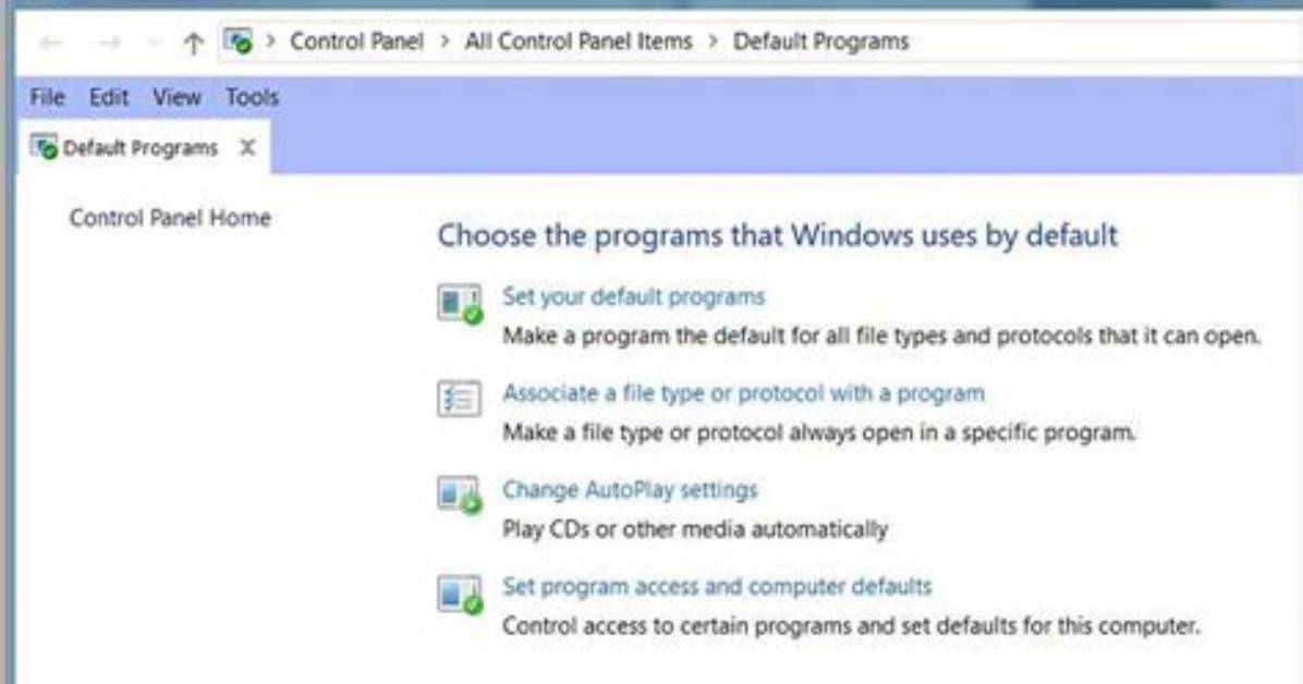 How Do I Restore Default Programs in Windows 7?