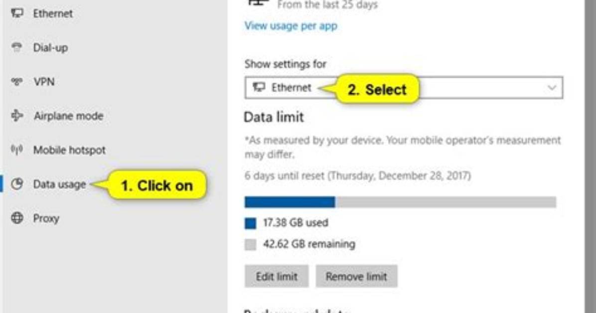 How Do I Restrict Background Data in Windows 7?