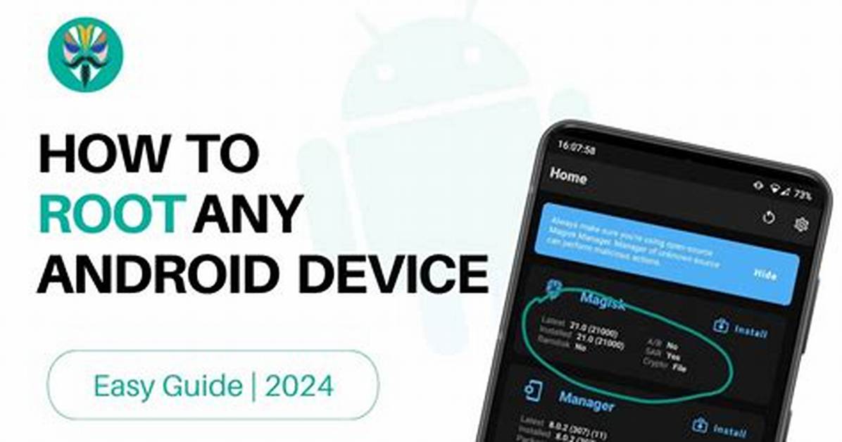 How Do I Root My Android Tablet Without a Computer?
