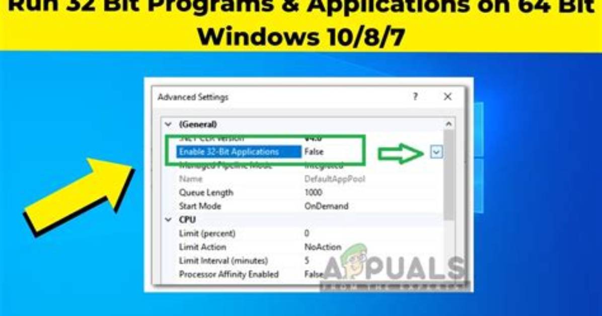 How Do I Run a 32Bit Program on Windows 10?