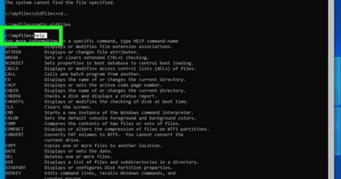How Do I Run a Dos Command in Windows 7?