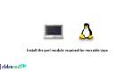 How Do I Run a Perl Module in Linux?