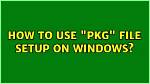 How Do I Run a Pkg File in Ubuntu?