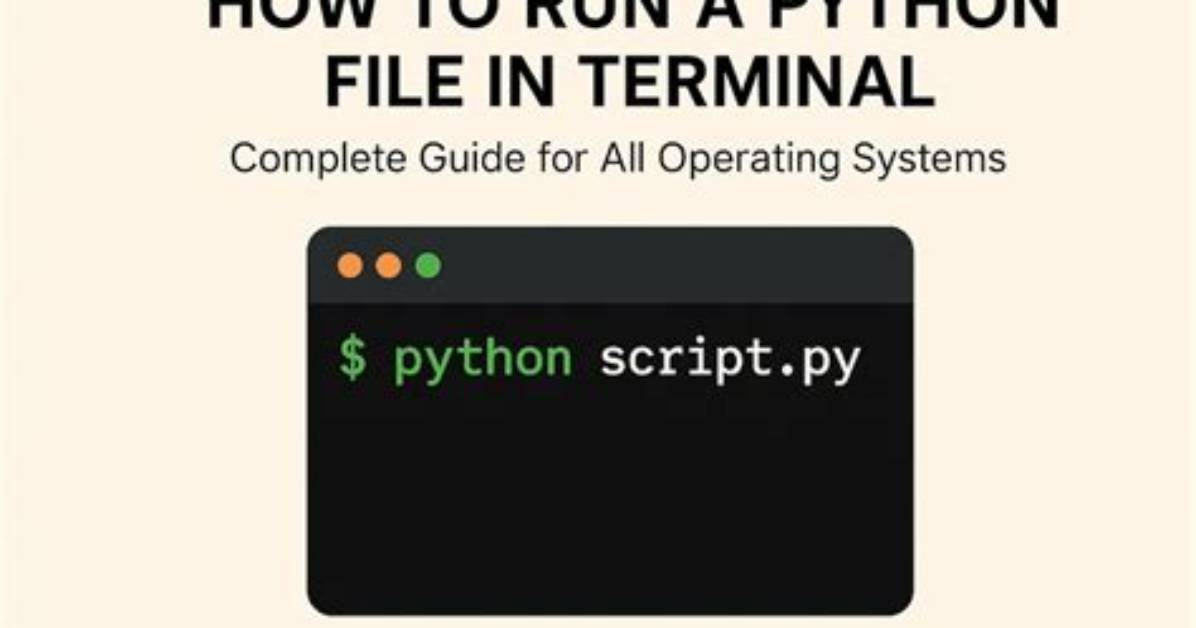 How Do I Run a Python File in Ubuntu Terminal?