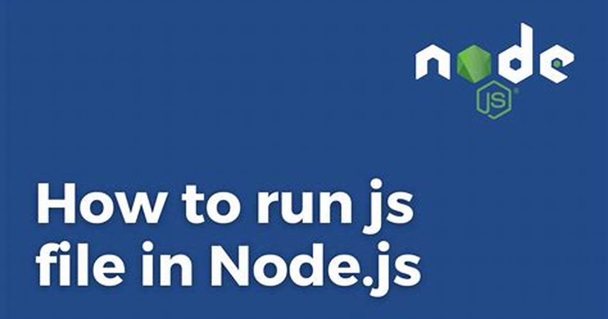 How Do I Run Node Js on Windows Server