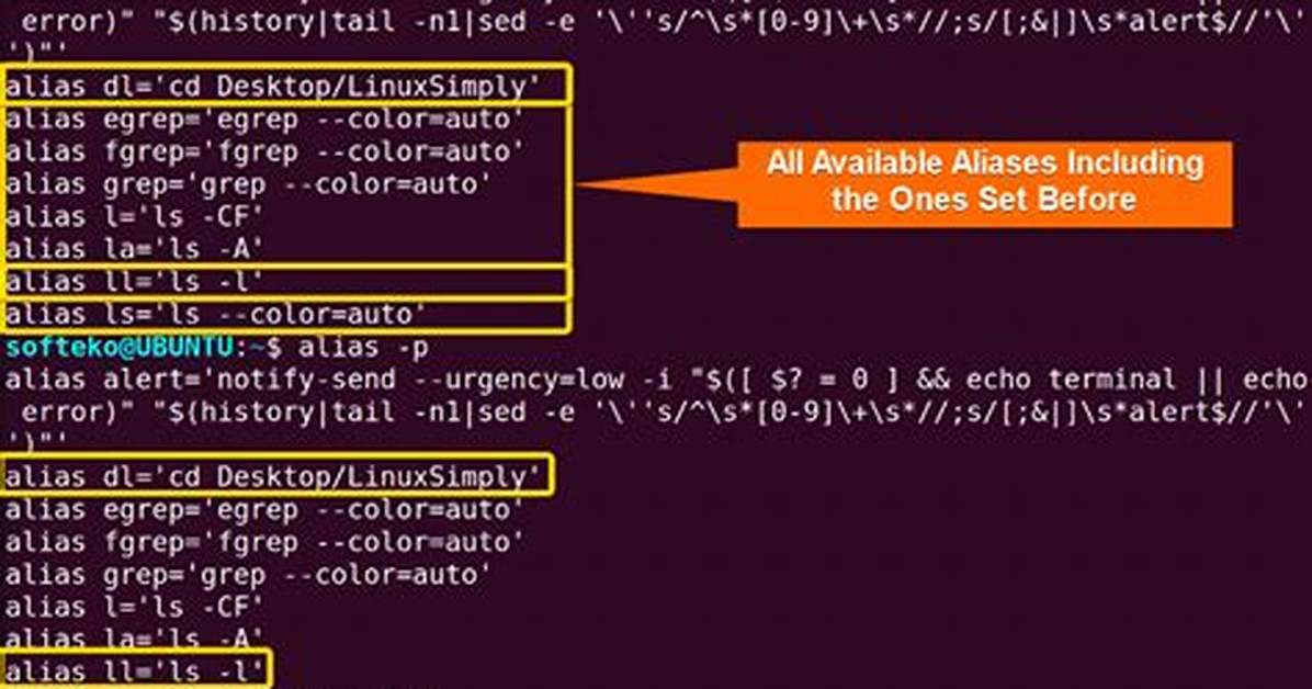 How Do I Save Alias in Linux?