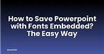 How Do I Save an Embedded Image in Illustrator?