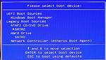 How Do I Select Boot Device in Windows Xp?