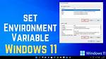 How Do I Set an Environmental Variable with a Dot?