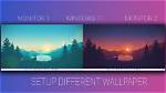 How Do I Set Two Different Backgrounds in Windows 10?