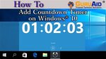 How Do I Set up a Countdown on Windows 10?