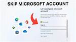 How Do I Skip Microsoft Account Setup in Windows 10?