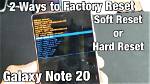 How Do I Soft Reset My Note 5?