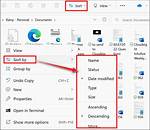 How Do I Sort by File Type in Windows 7?