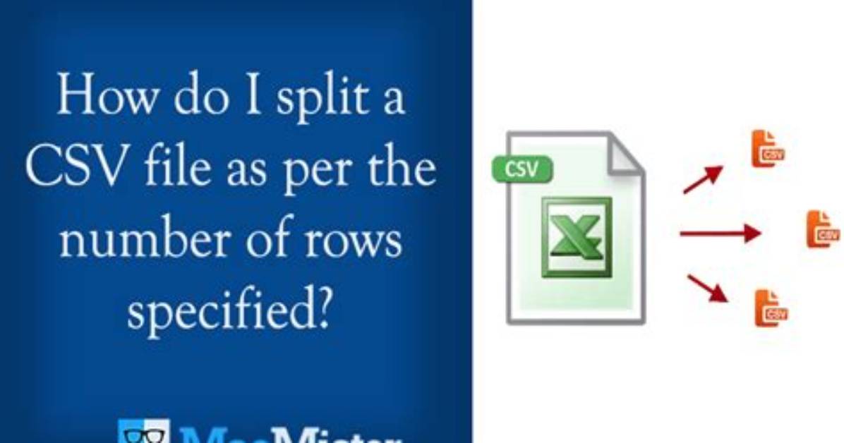 How Do I Split a Csv File into Multiple Files in Linux?