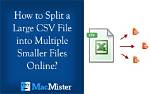 How Do I Split a Large Csv File into Multiple Files in Linux?
