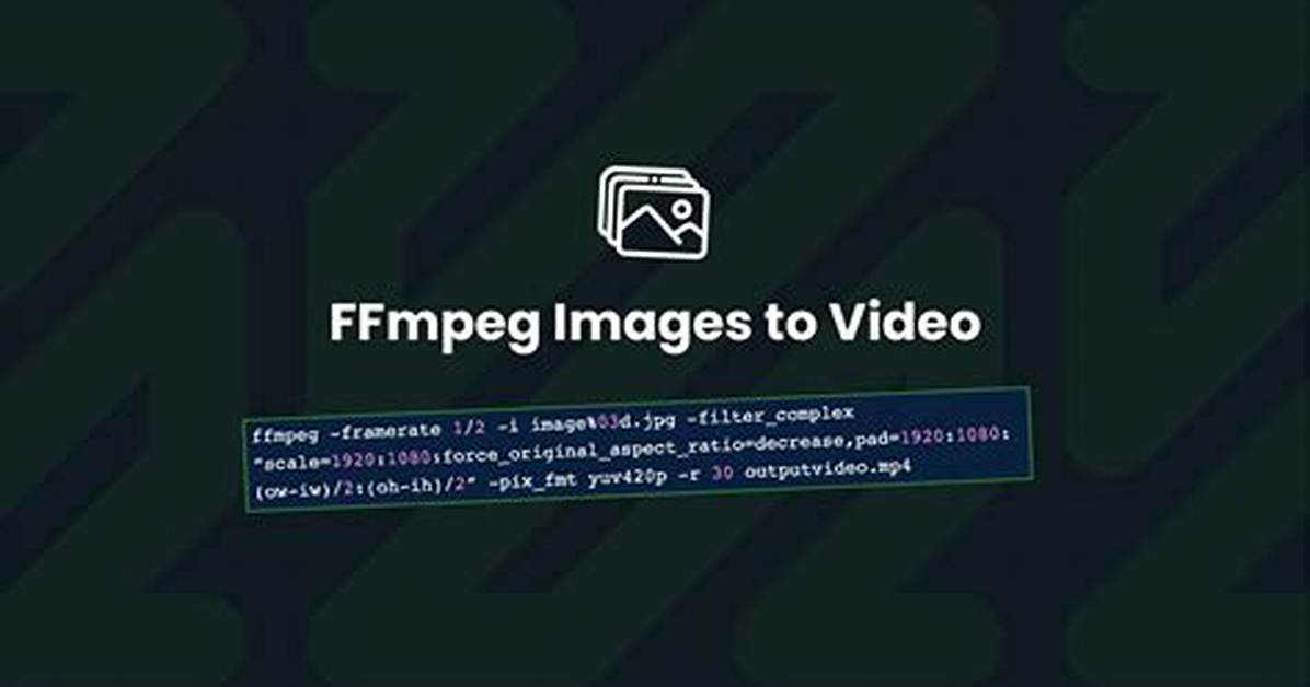 How Do I Start Ffmpeg