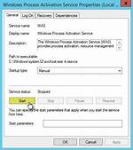 How Do I Start Windows Process Activation Windows 10?