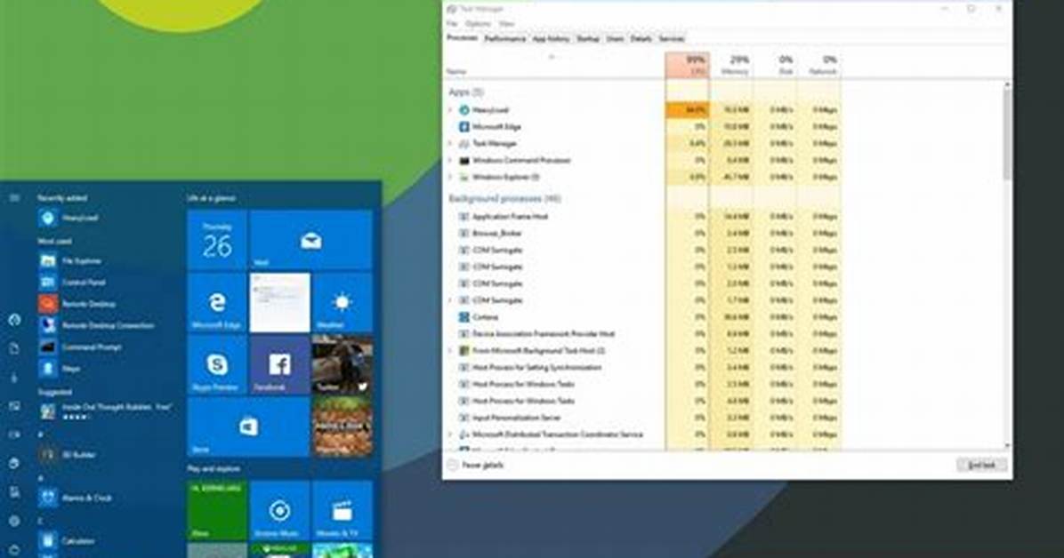 How Do I Stop Multiple Background Processes in Windows 10?