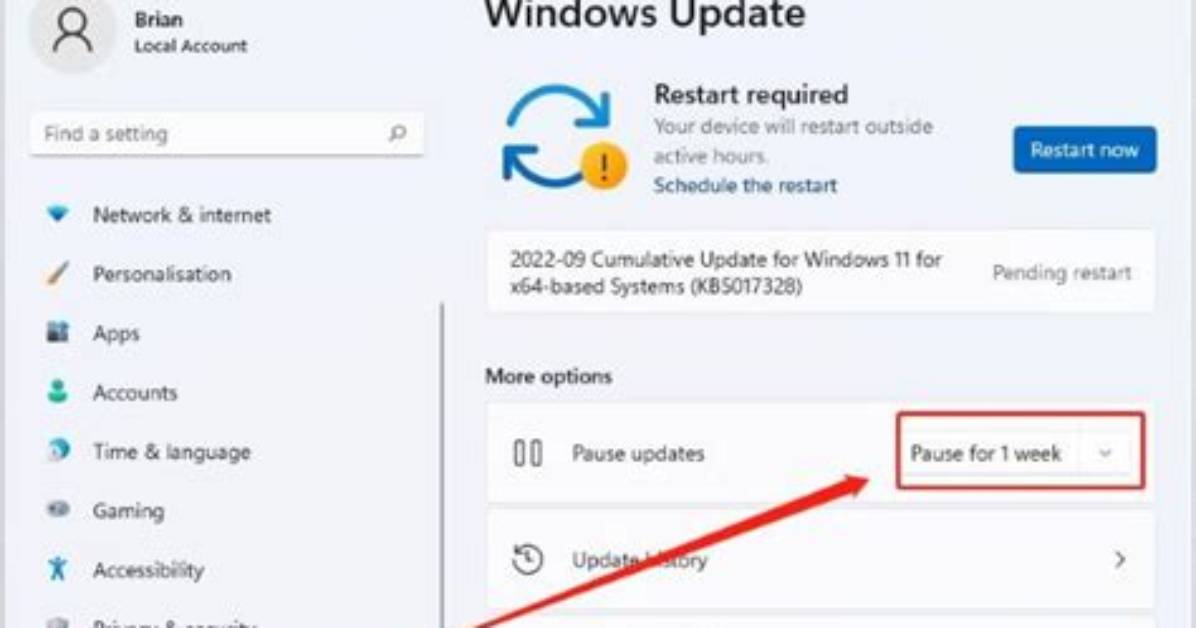 How Do I Stop Windows Update Pause?