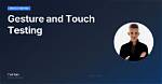 How Do I Test Multi-Gesture Capabilities of a Touchpad?
