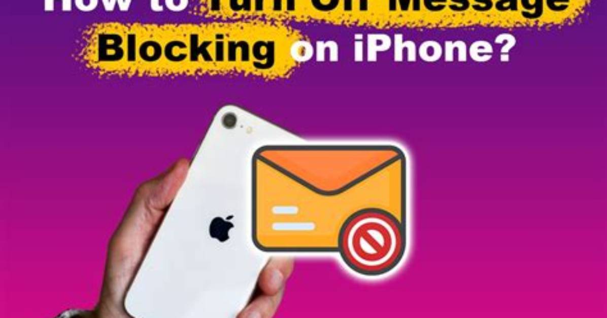 How Do I Turn off Message Blocking on Android?
